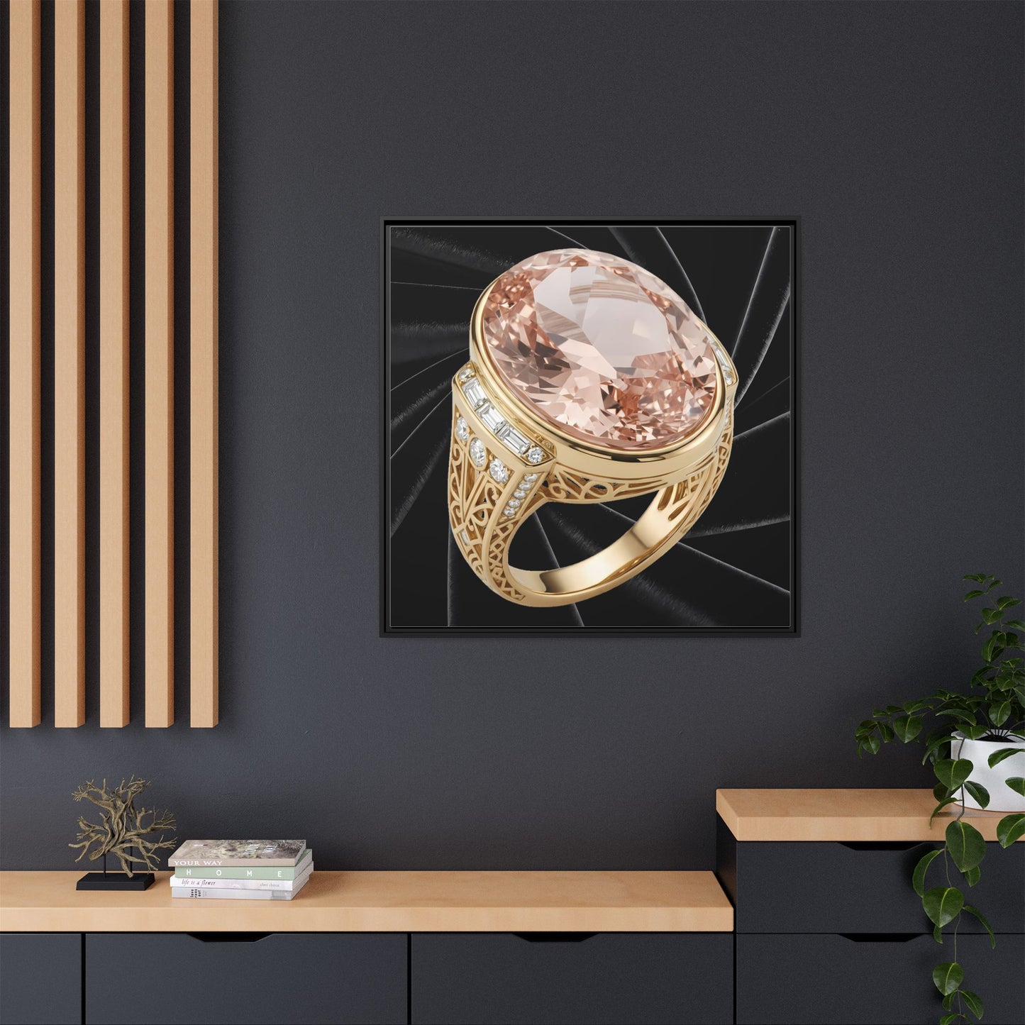 Blush Morganite Canvas