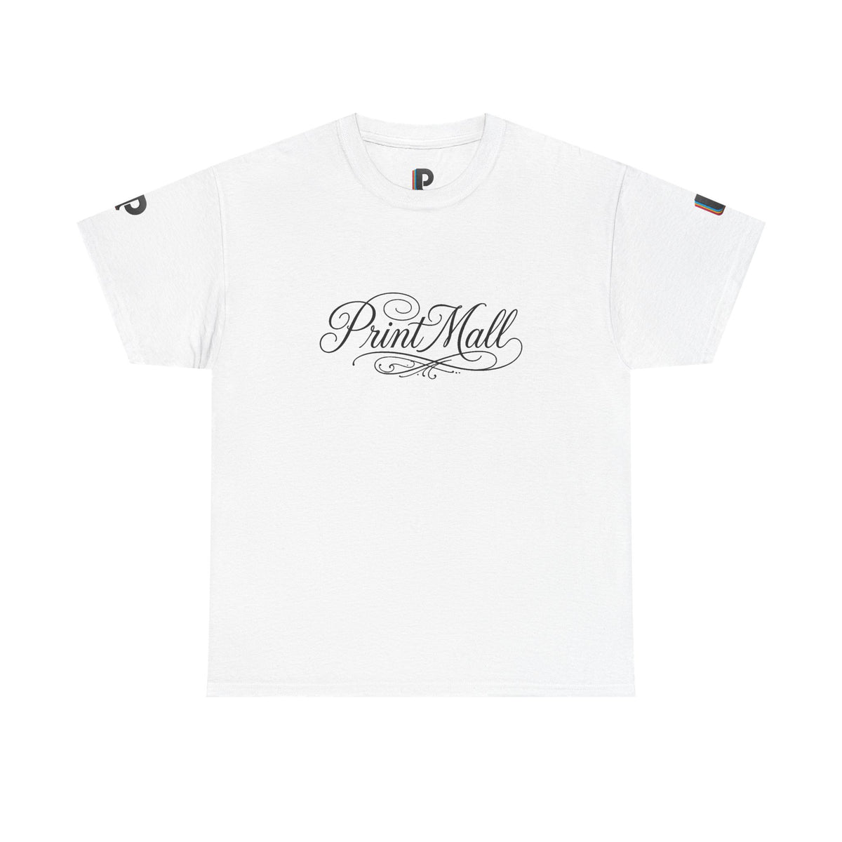 PrintMall Flowing Script Cotton Tee