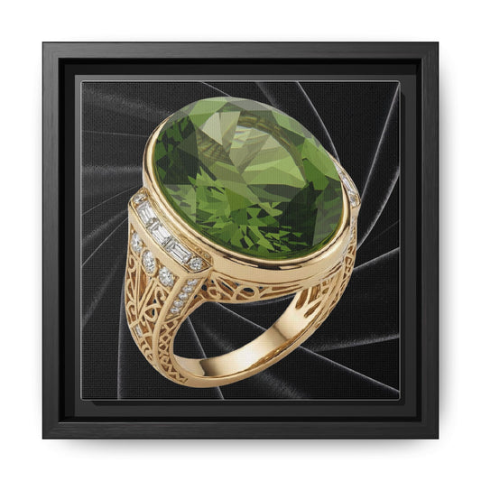Peridot Veil Canvas