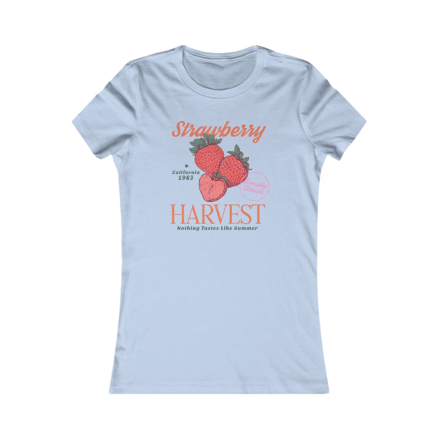 Strawberry Harvest Graphic Women's Tee