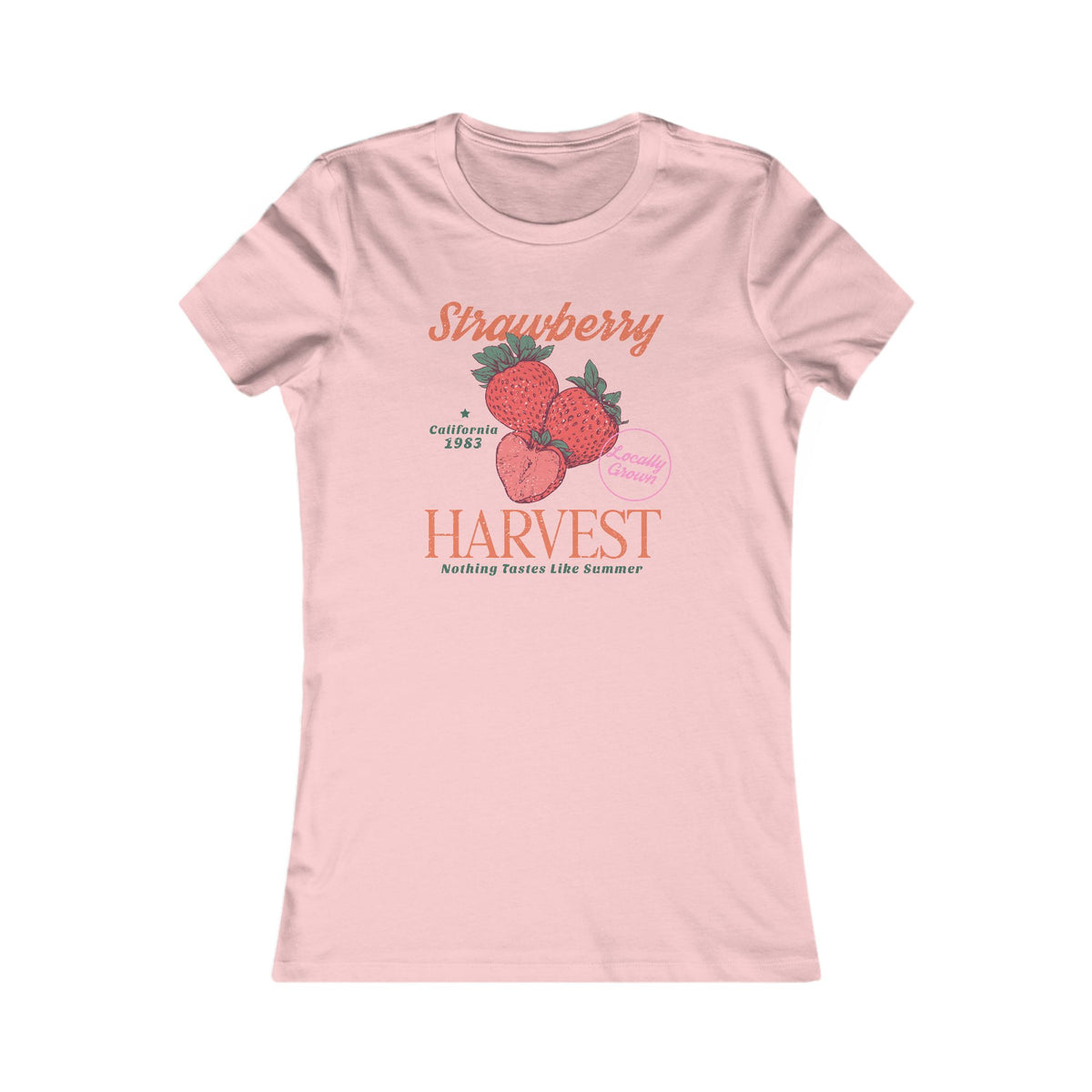 Strawberry Harvest Graphic Women's Tee