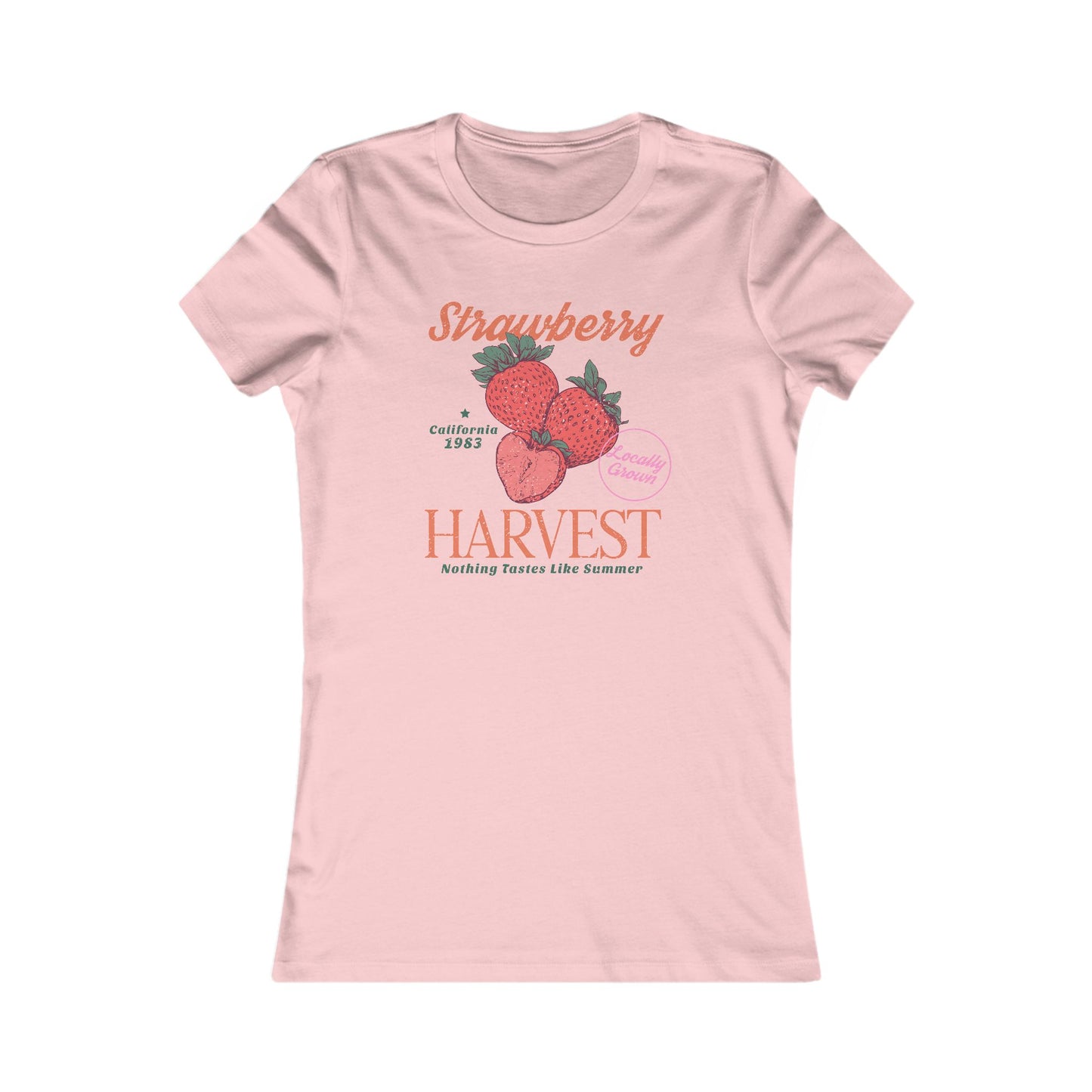 Strawberry Harvest Graphic Women's Tee