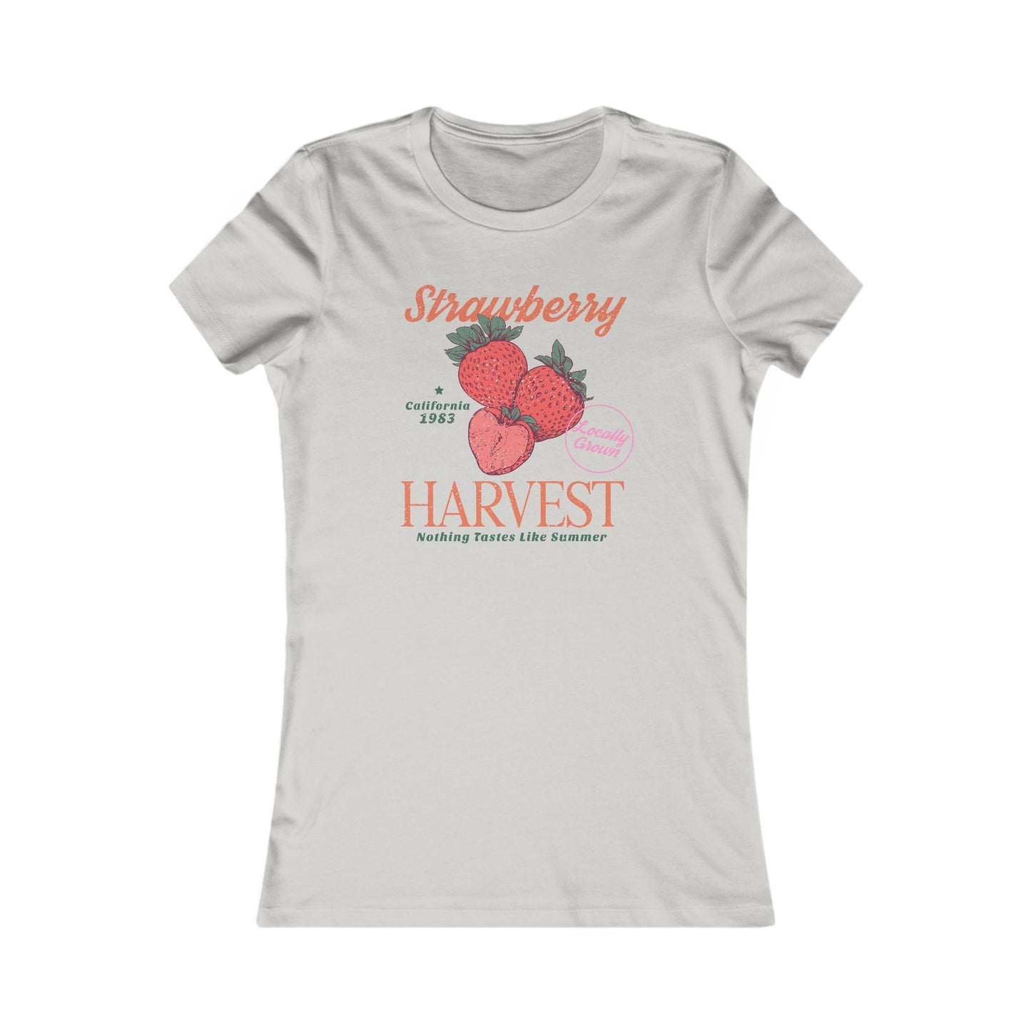 Strawberry Harvest Graphic Women's Tee