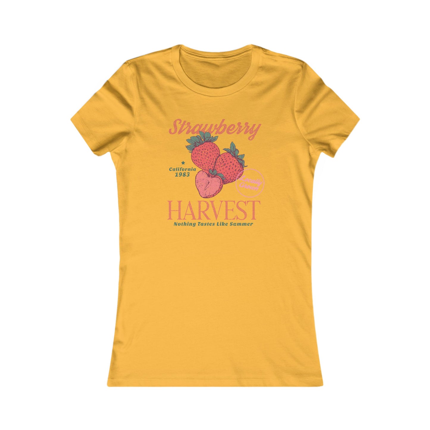 Strawberry Harvest Graphic Women's Tee