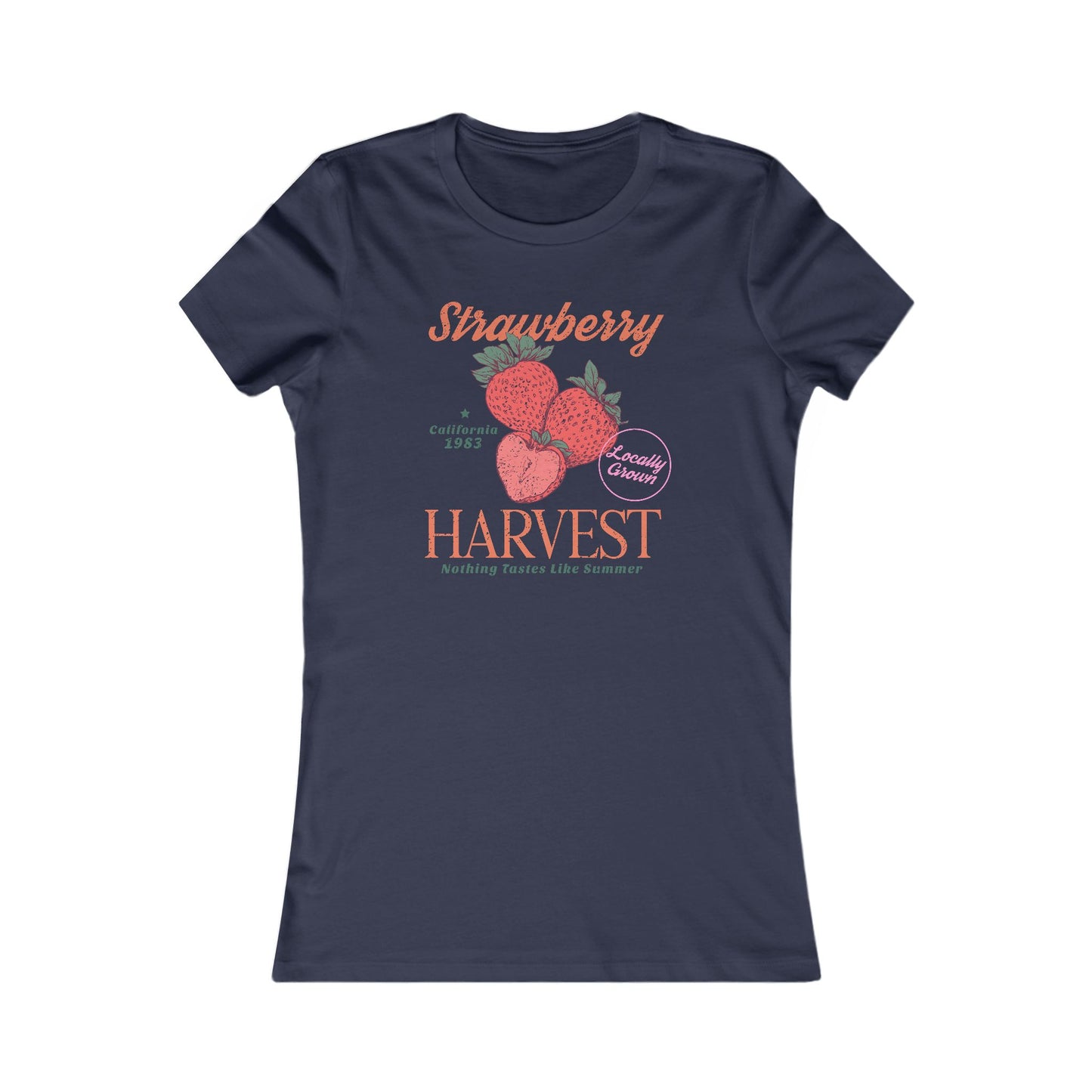 Strawberry Harvest Graphic Women's Tee
