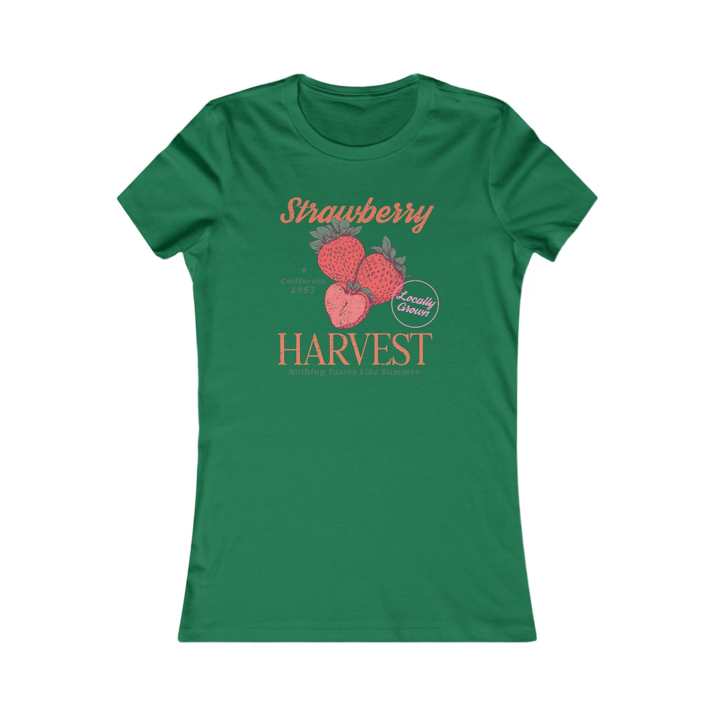 Strawberry Harvest Graphic Women's Tee