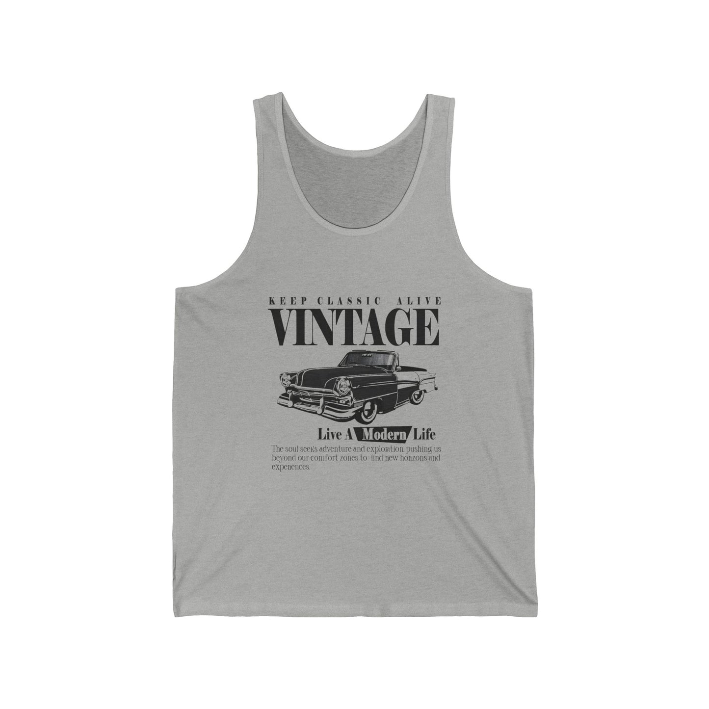 Keep Classic Alive Vintage Car Tank Top