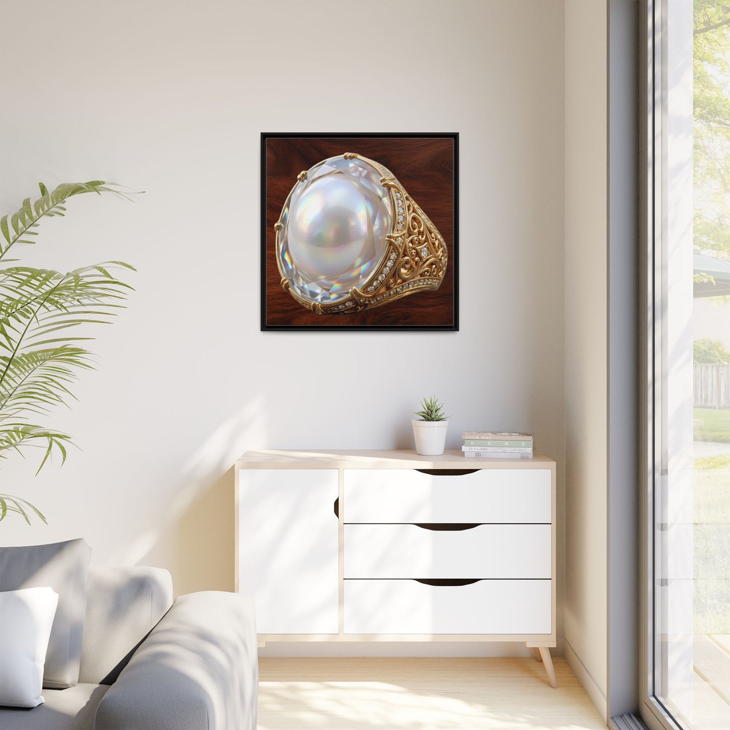 Opaline Pearl Canvas