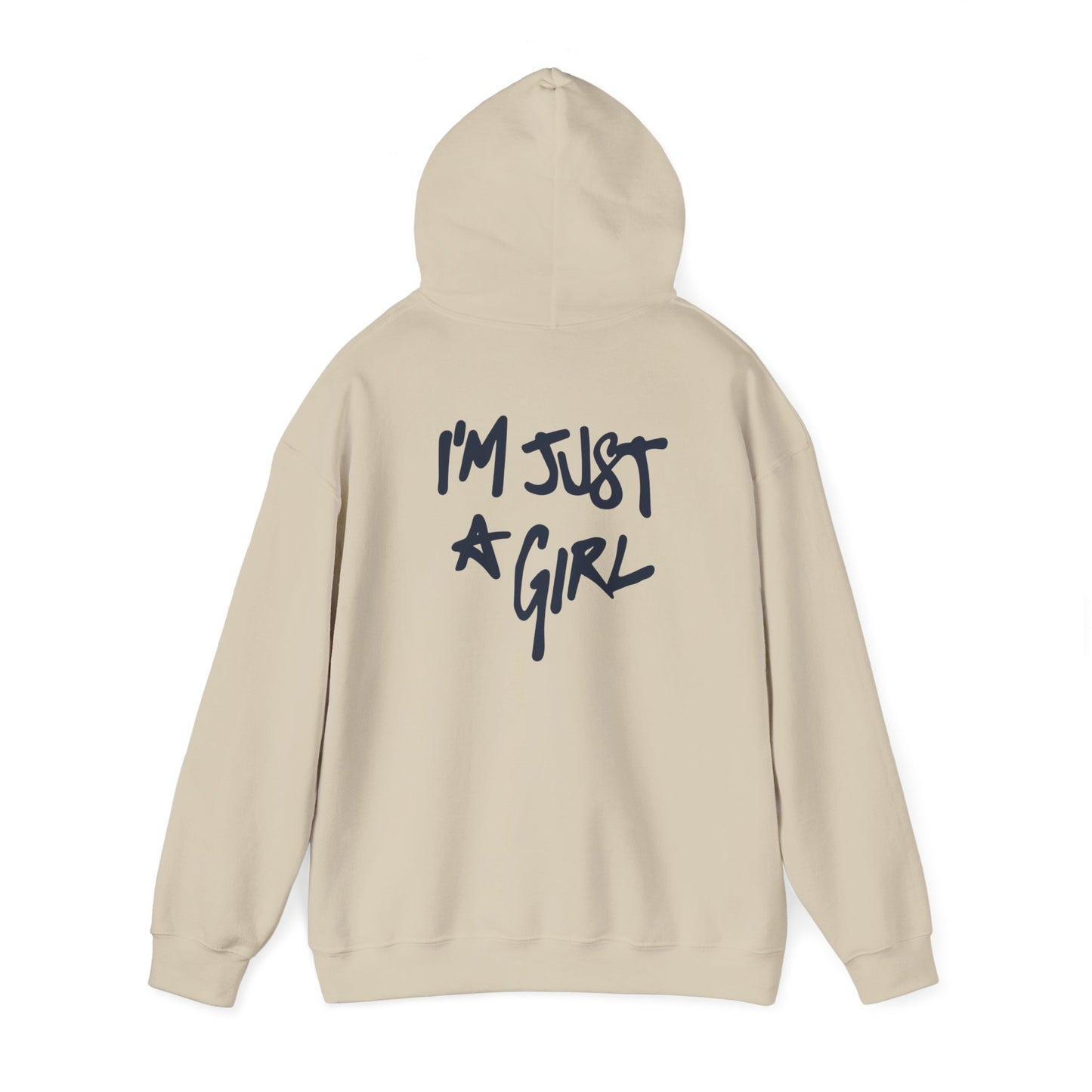 Just a Girl Minimal Hoodie