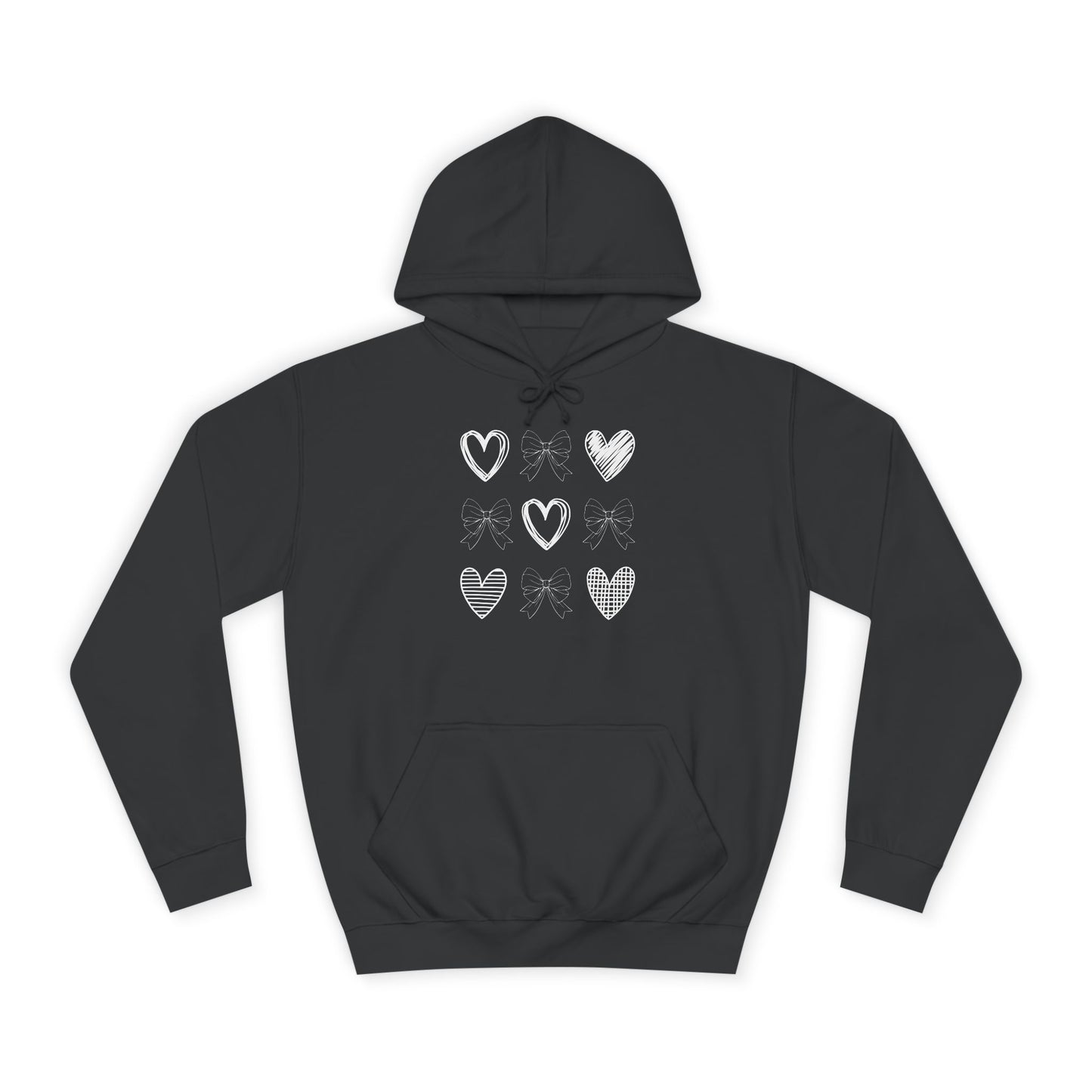 Six Hearts Sketch Hoodie