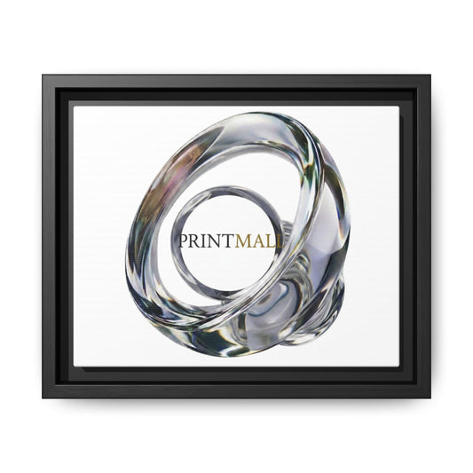 Interwoven Chrome Loop Canvas