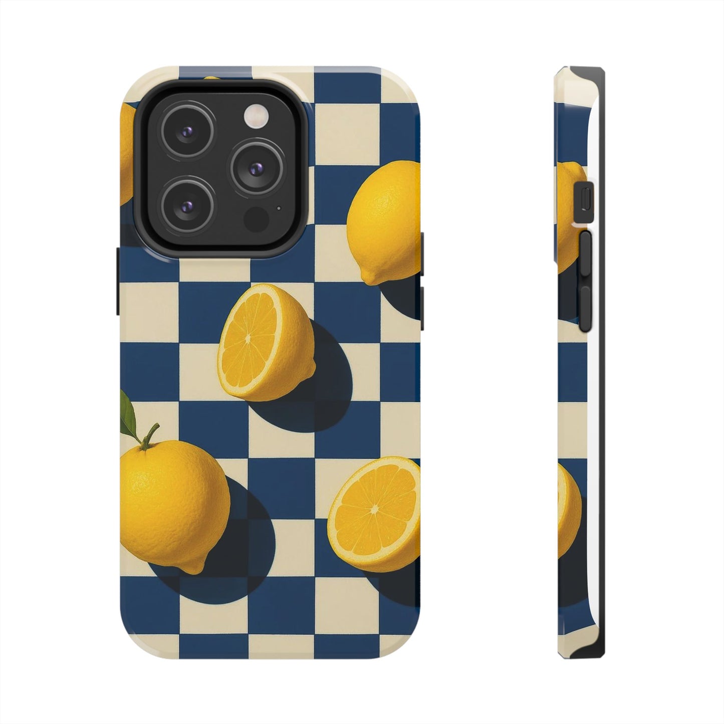 Citrus Tessellation Apple Phone Case