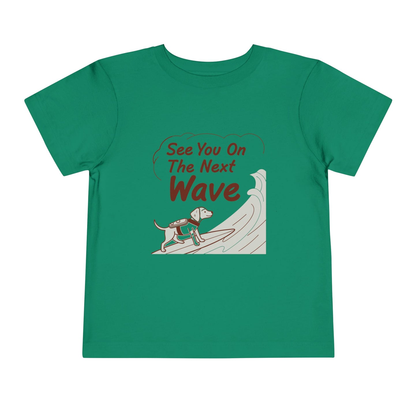 See You On The Next Wave Toddler Tee