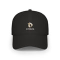 Pearl Motif Low-Profile Interlink Cotton Twill Cap