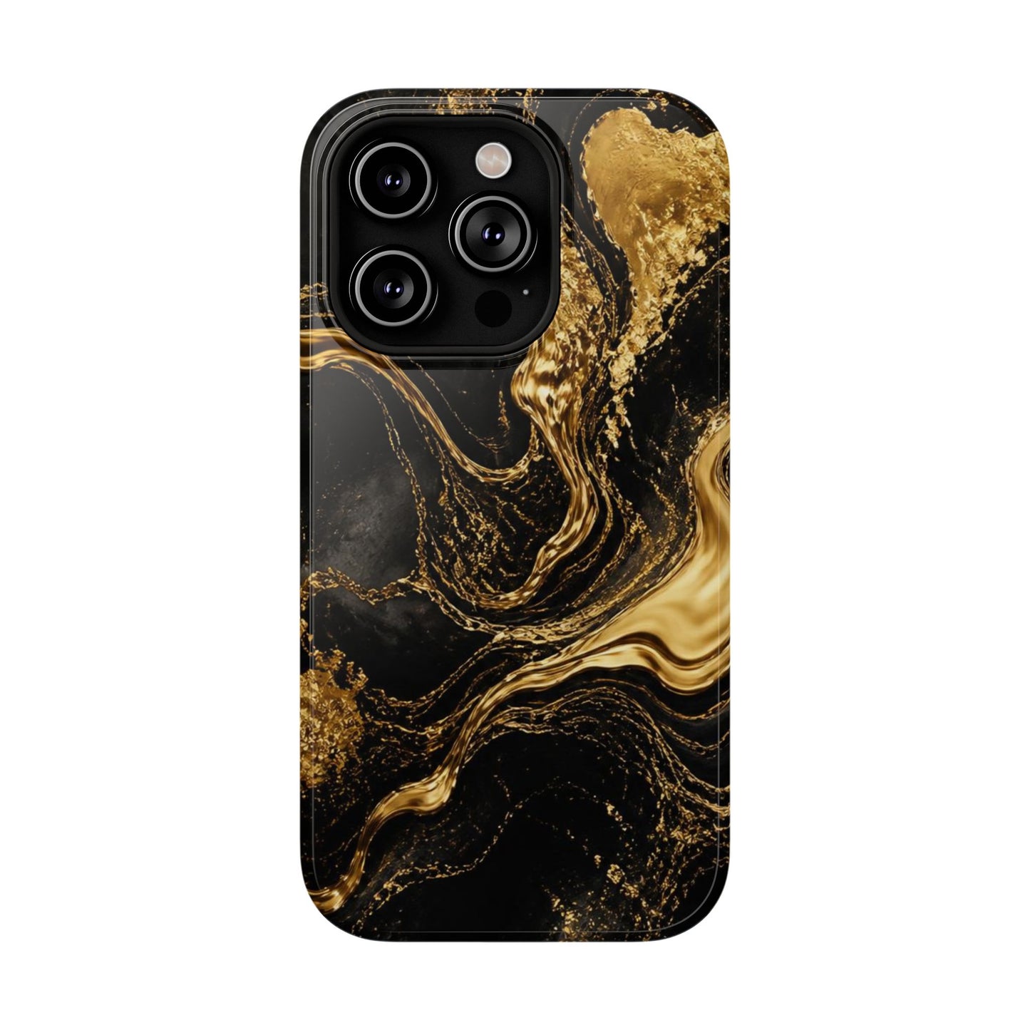 Obsidian Flow Apple Phone Case