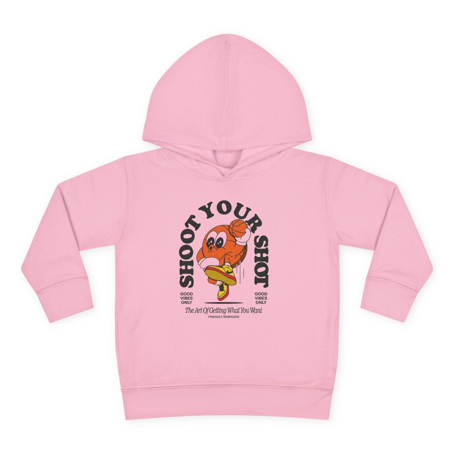 Shoot Your Shot Basketball Toddler Hoodie