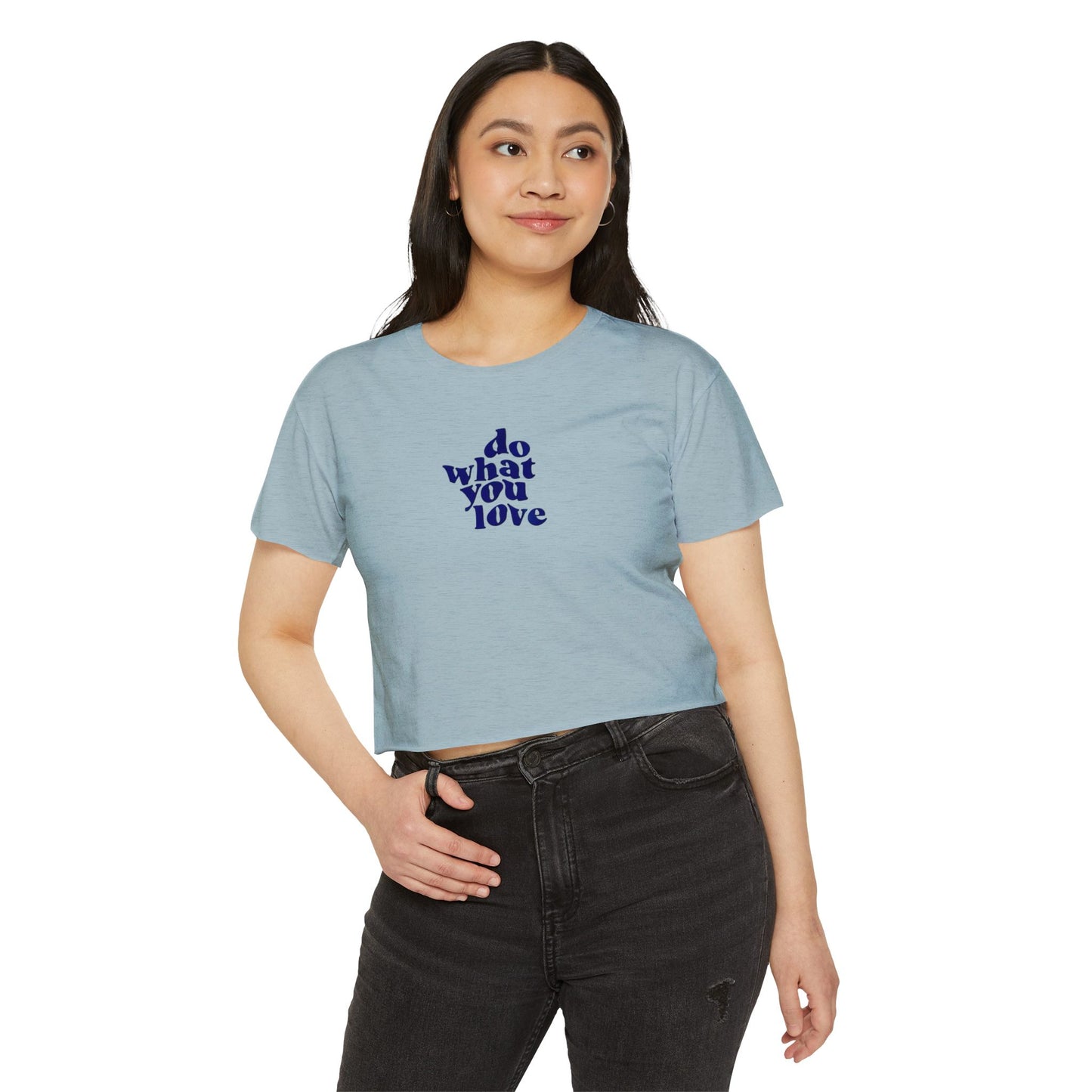 Do What You Love Typography Boxy Tee