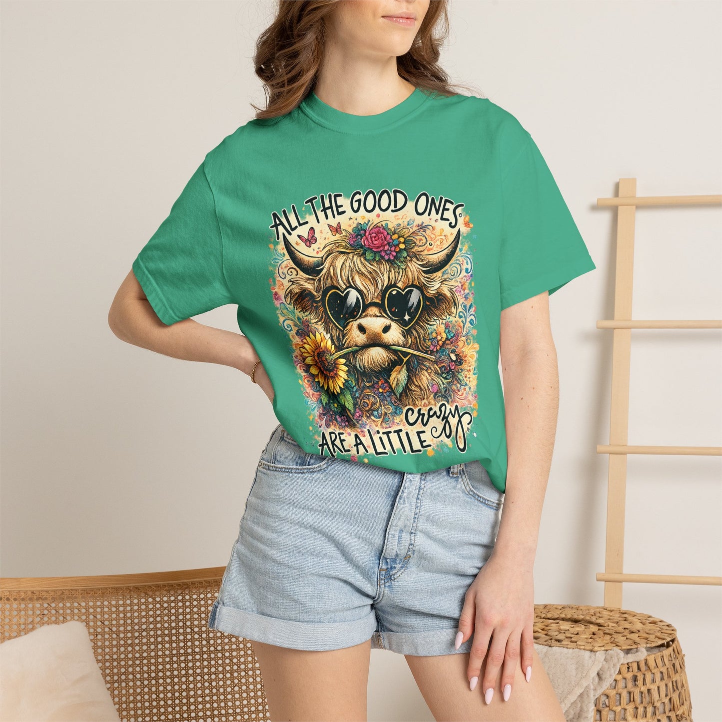 Good Ones Cow Graphic T-Shirt