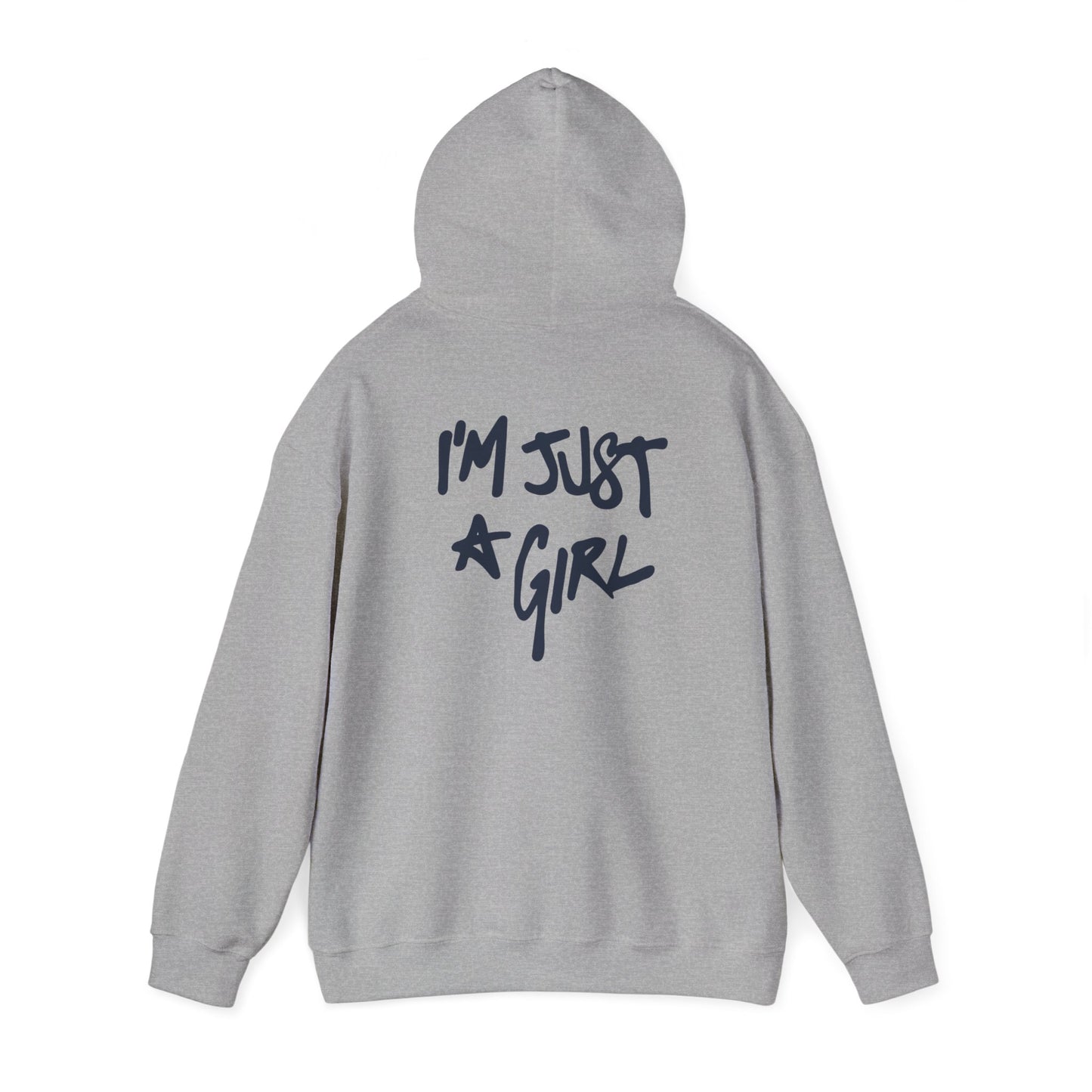 Just a Girl Minimal Hoodie