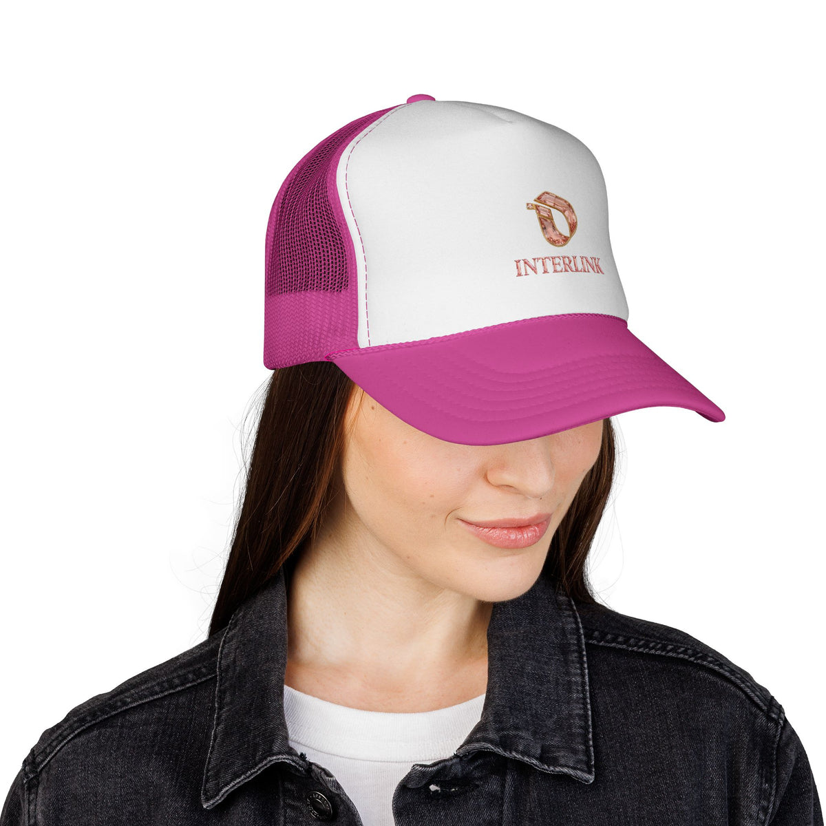 Morganite-Inspired Interlink Trucker Cap