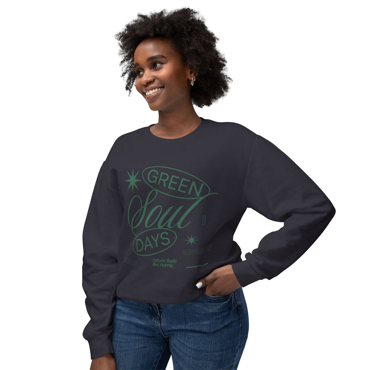 Green Soul Days Crewneck Sweatshirt