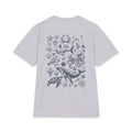 Vintage Ocean Etching Oversized Heavyweight Tee
