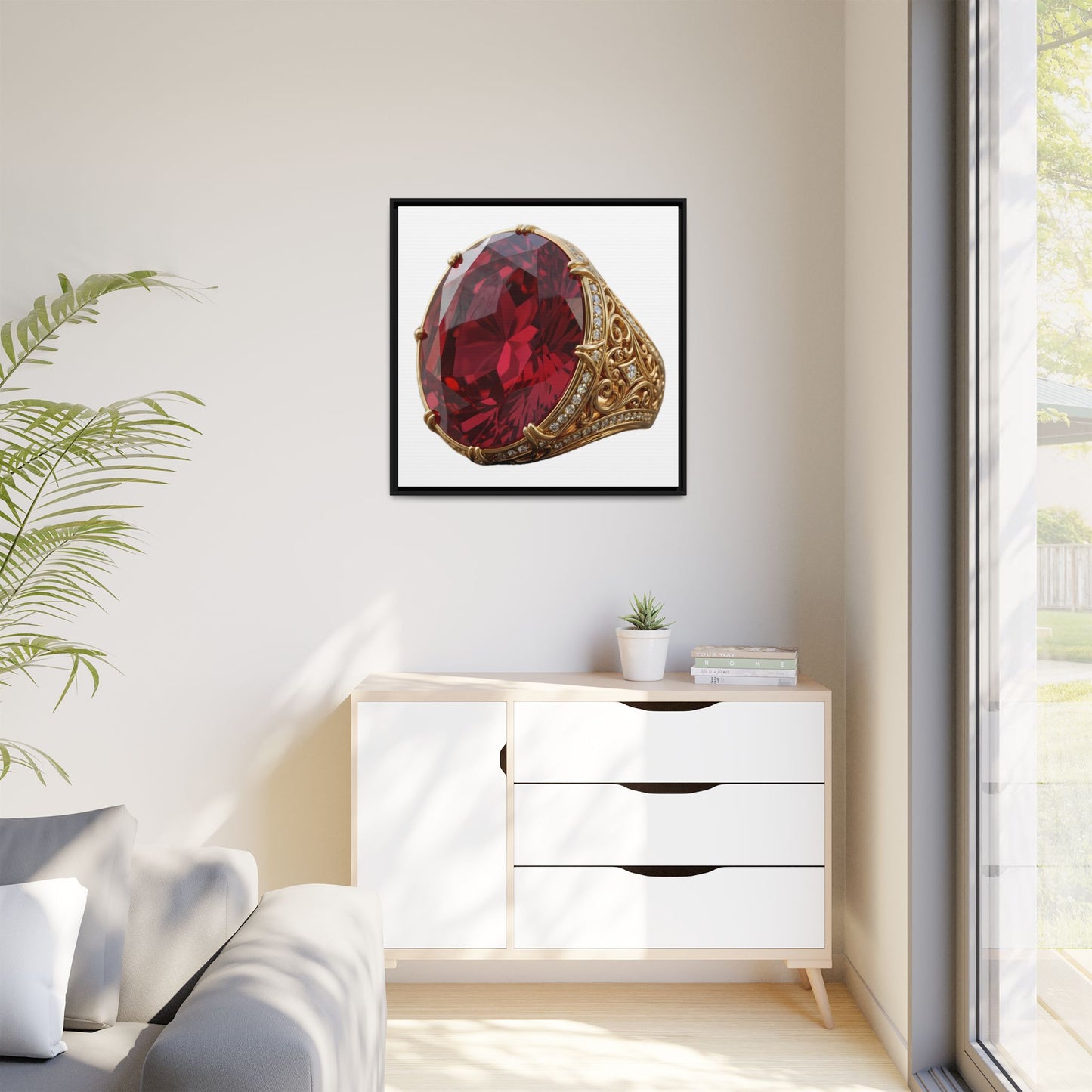Heirloom Gemstone Canvas Print