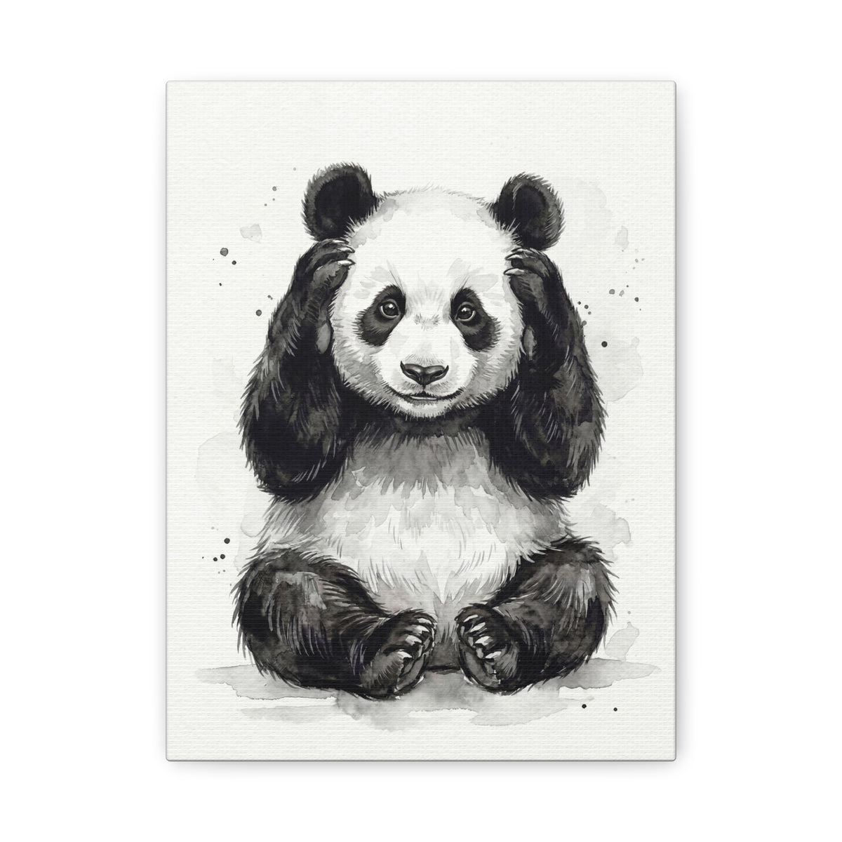 Baby Panda Canvas Print