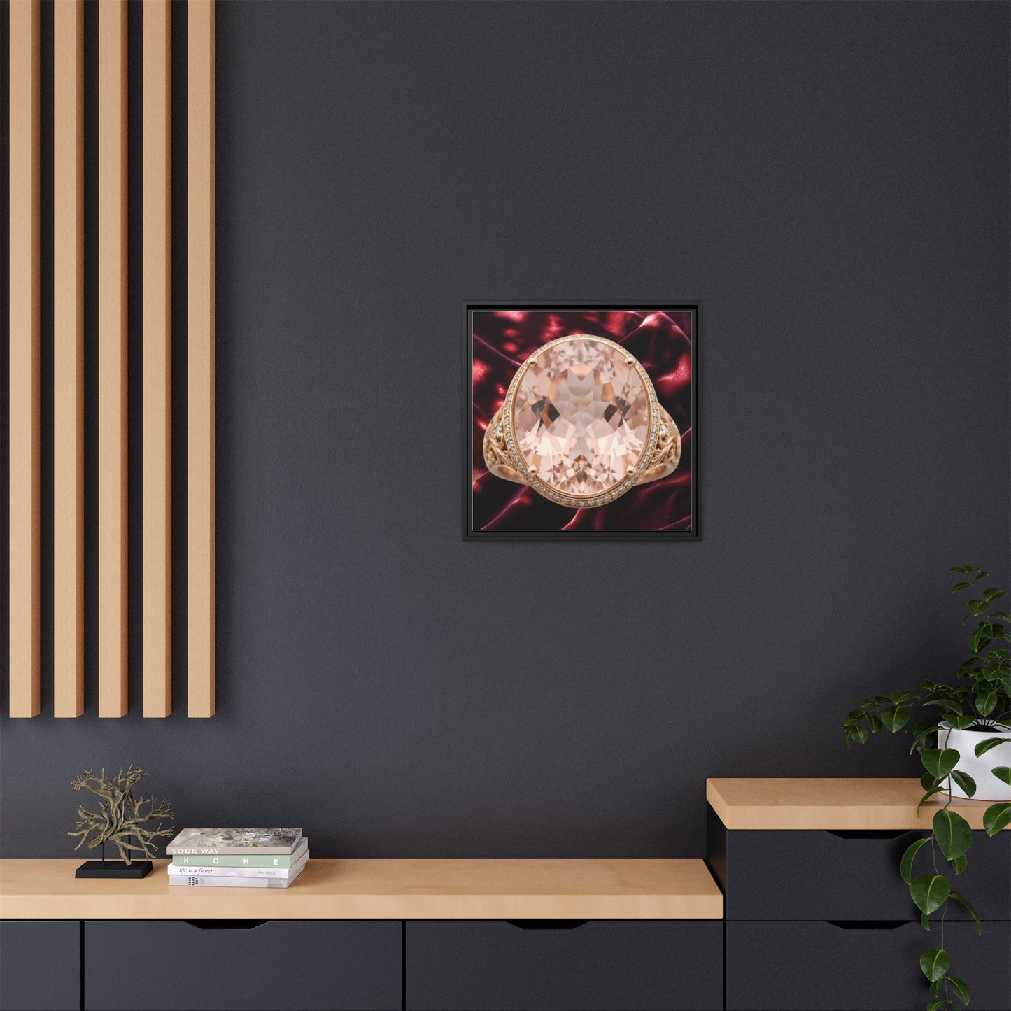 Faceted Grace Canvas