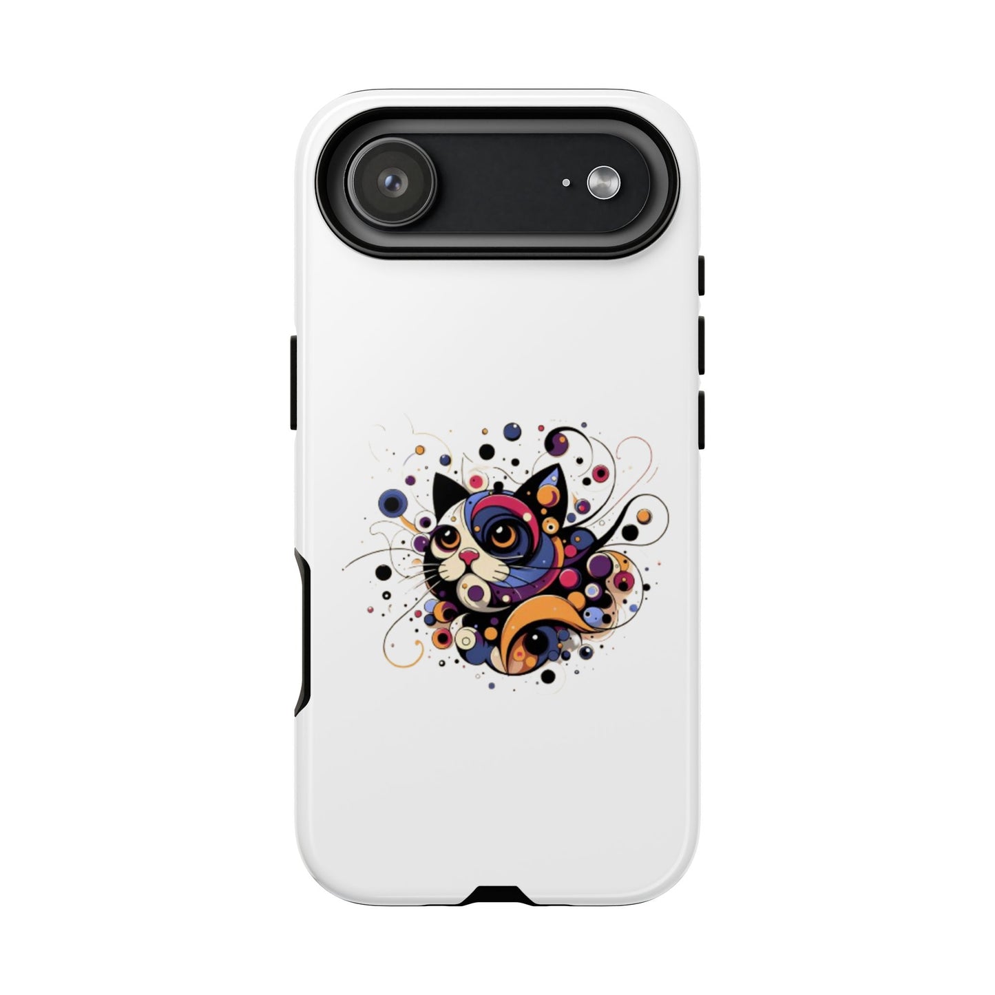 Color Burst Cat Phone Case