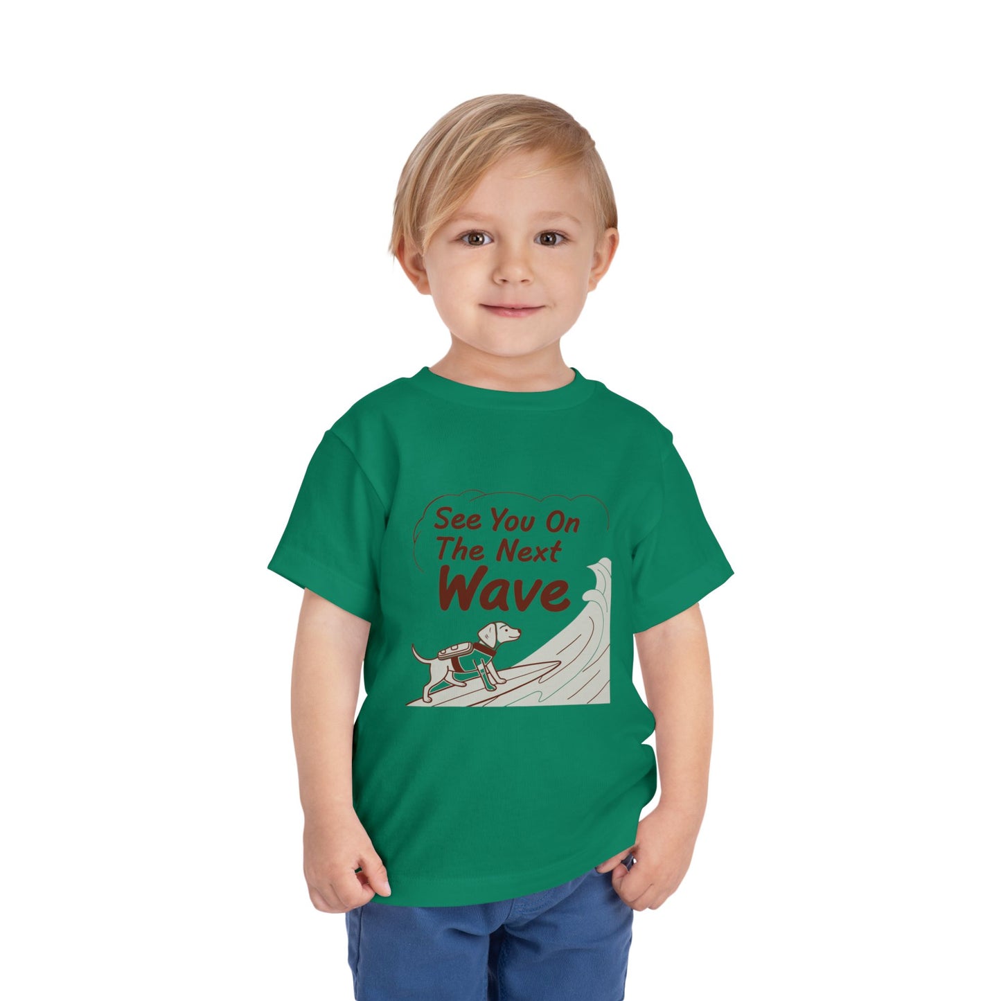 See You On The Next Wave Toddler Tee