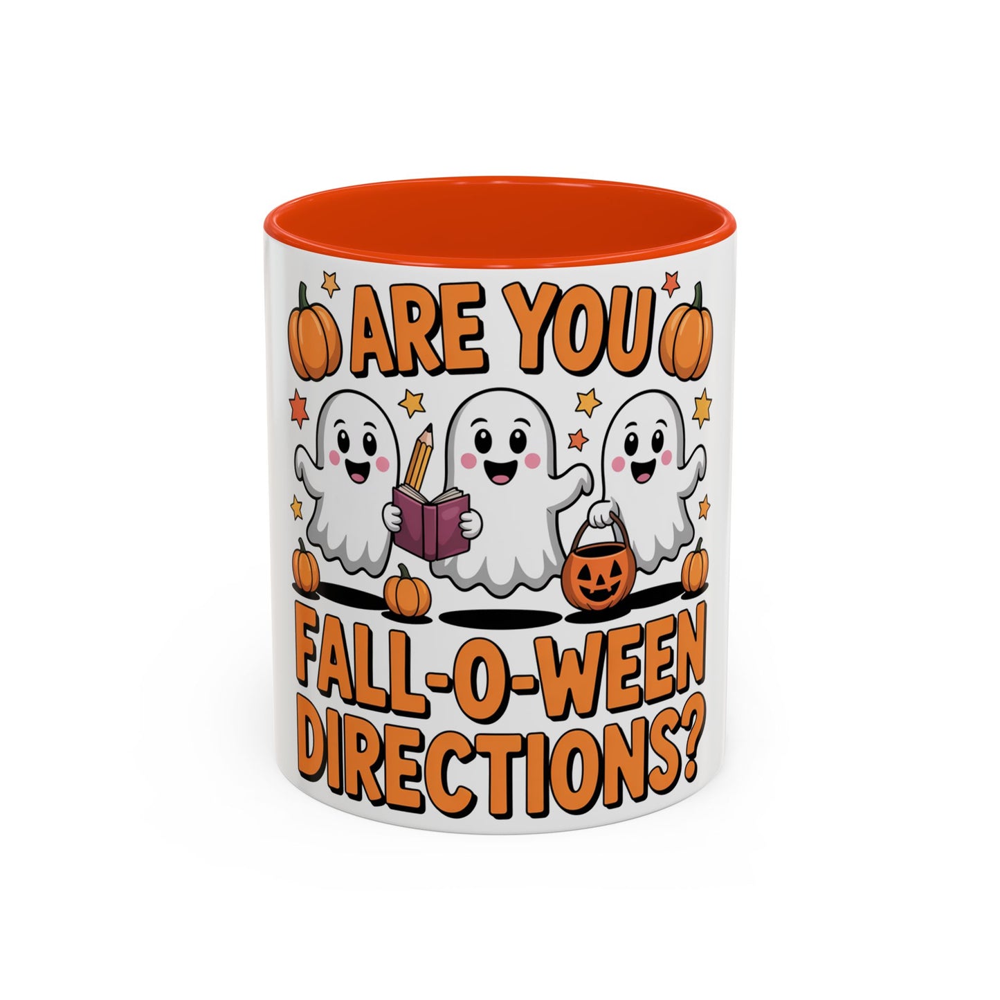 Spooky Fall-O-Ween Ghost Mug