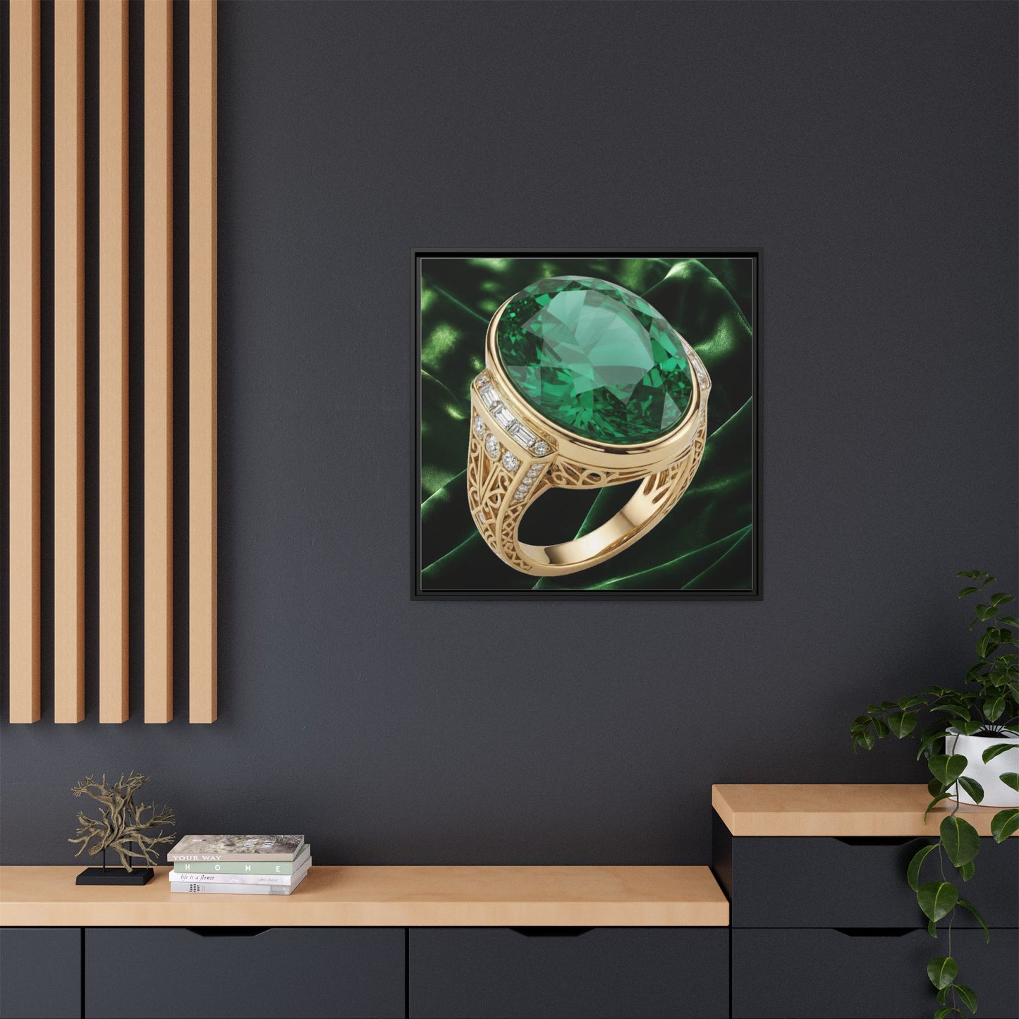 Viridian Gemlight Canvas