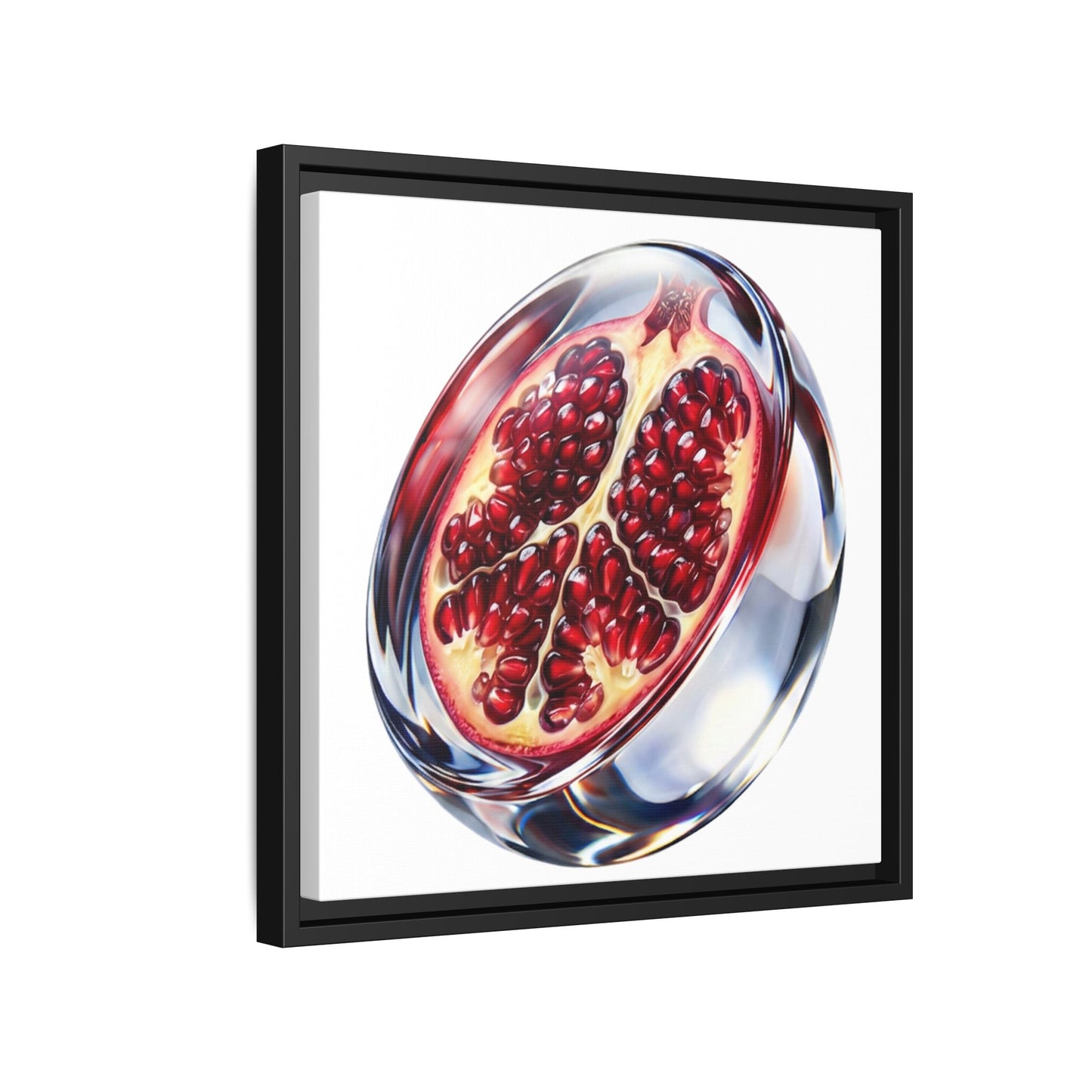 Crimson Pomegranate Framed Wall Art