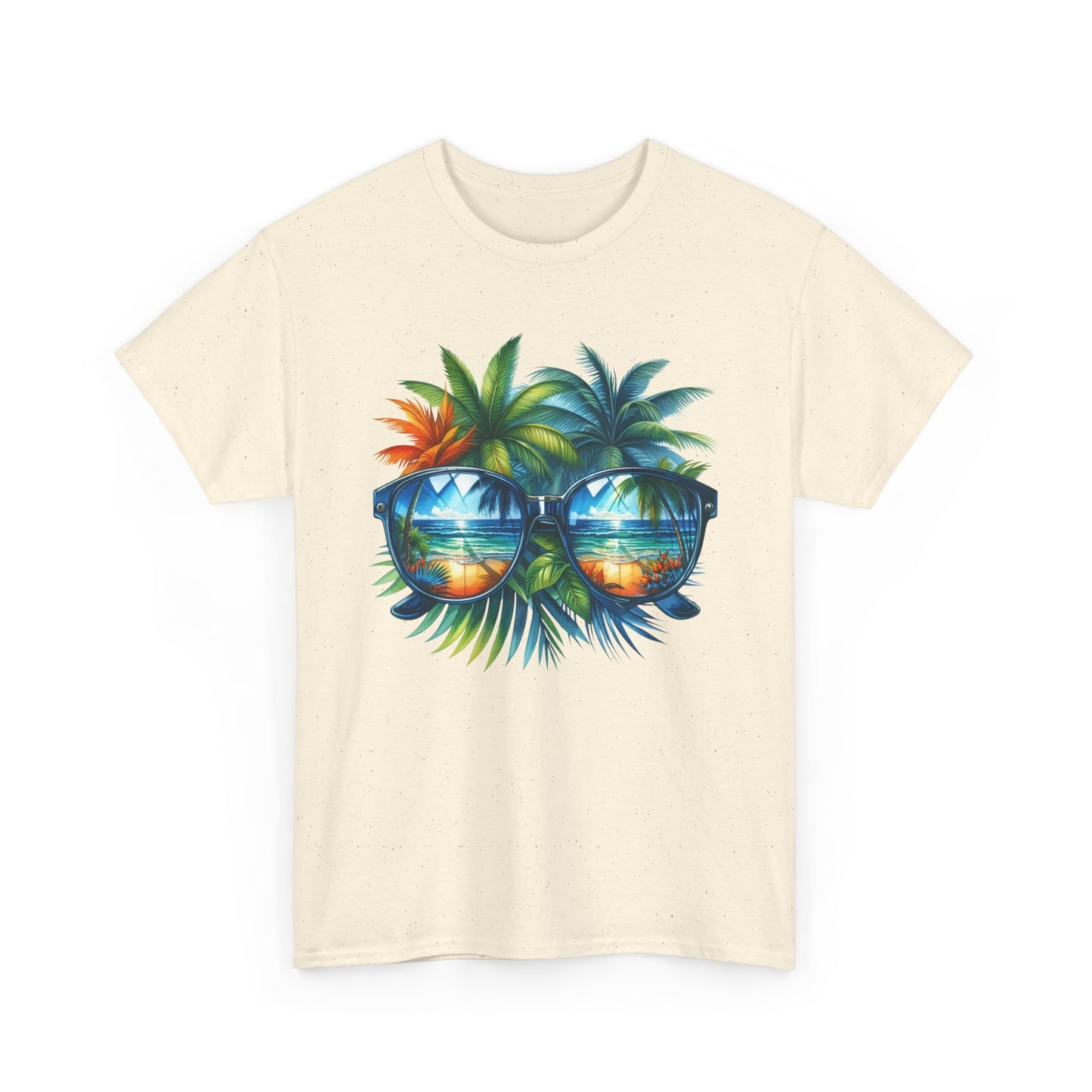 Tropical Sunglasses Palm Tree T-Shirt