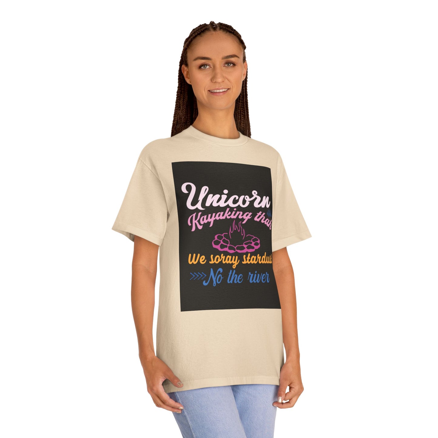 Unicorn Kayaking Graphic T-Shirt
