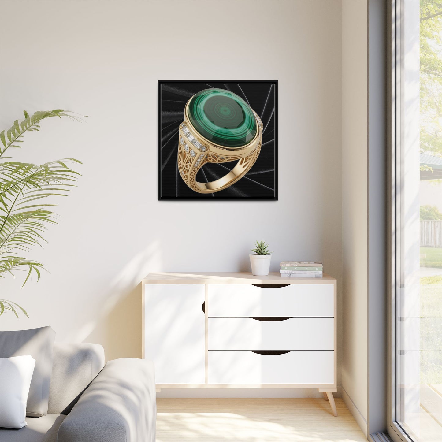 Malachite Heirloom Canvas