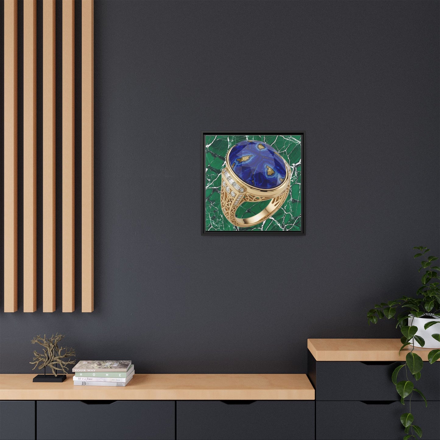 Lapis Lazuli Noble Focus Canvas