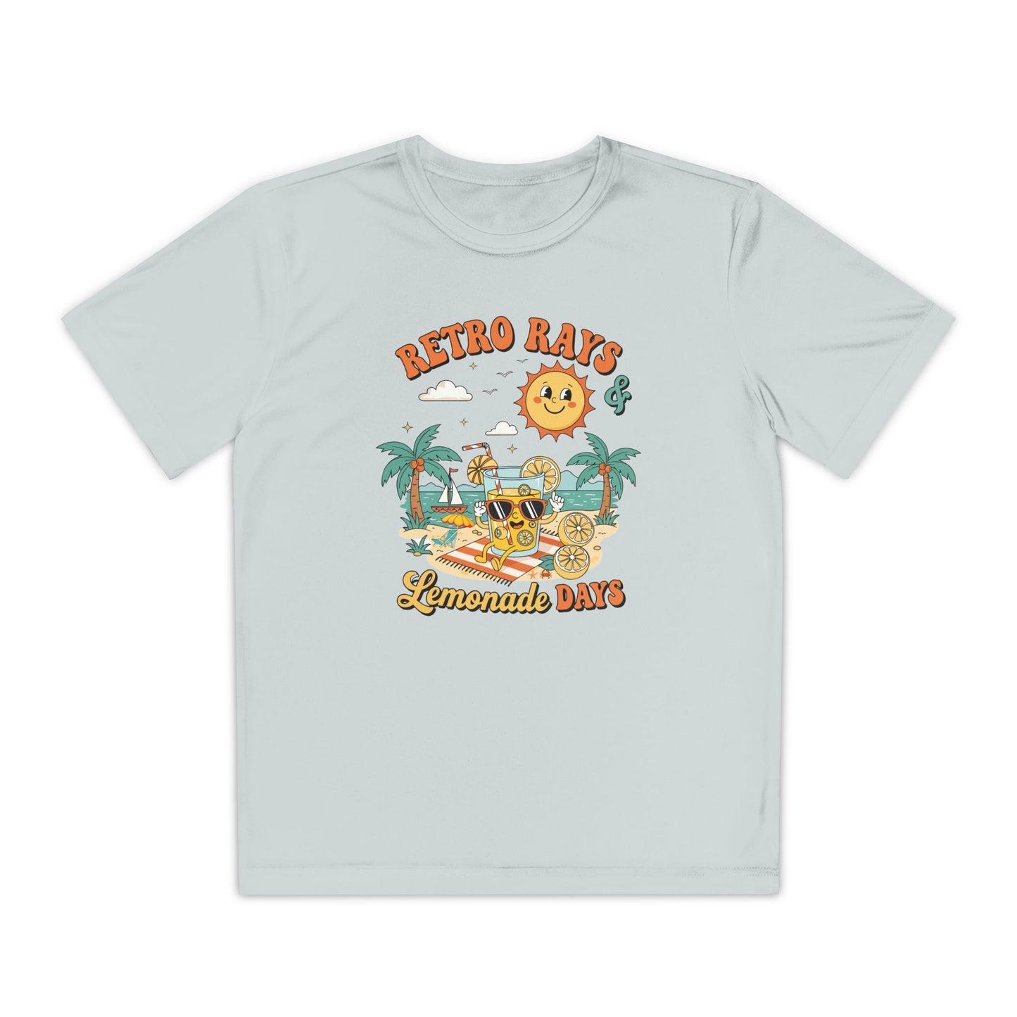 Retro Rays Lemonade Days Youth Tee
