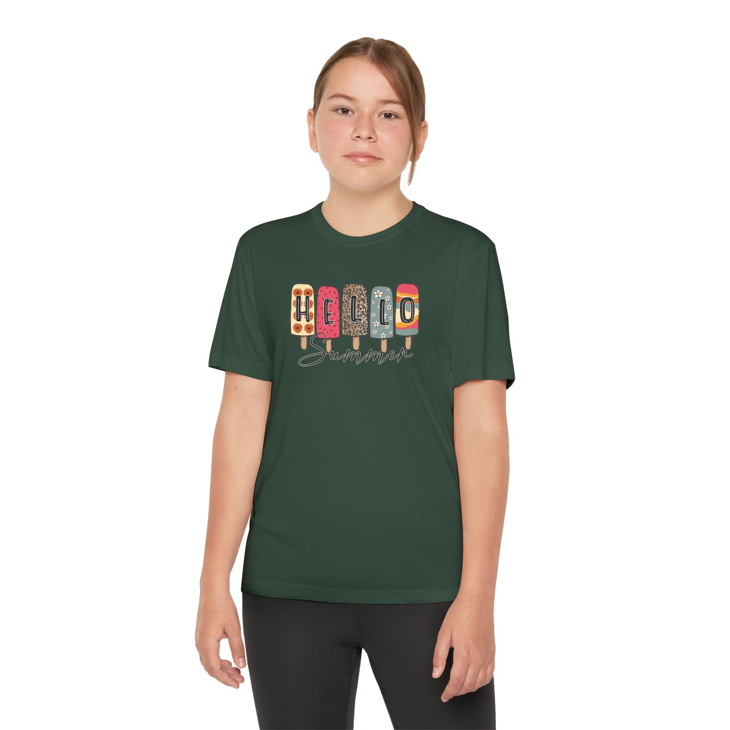 Hello Summer Popsicle Youth Tee