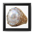 Luminous Pearl Signet Canvas Print