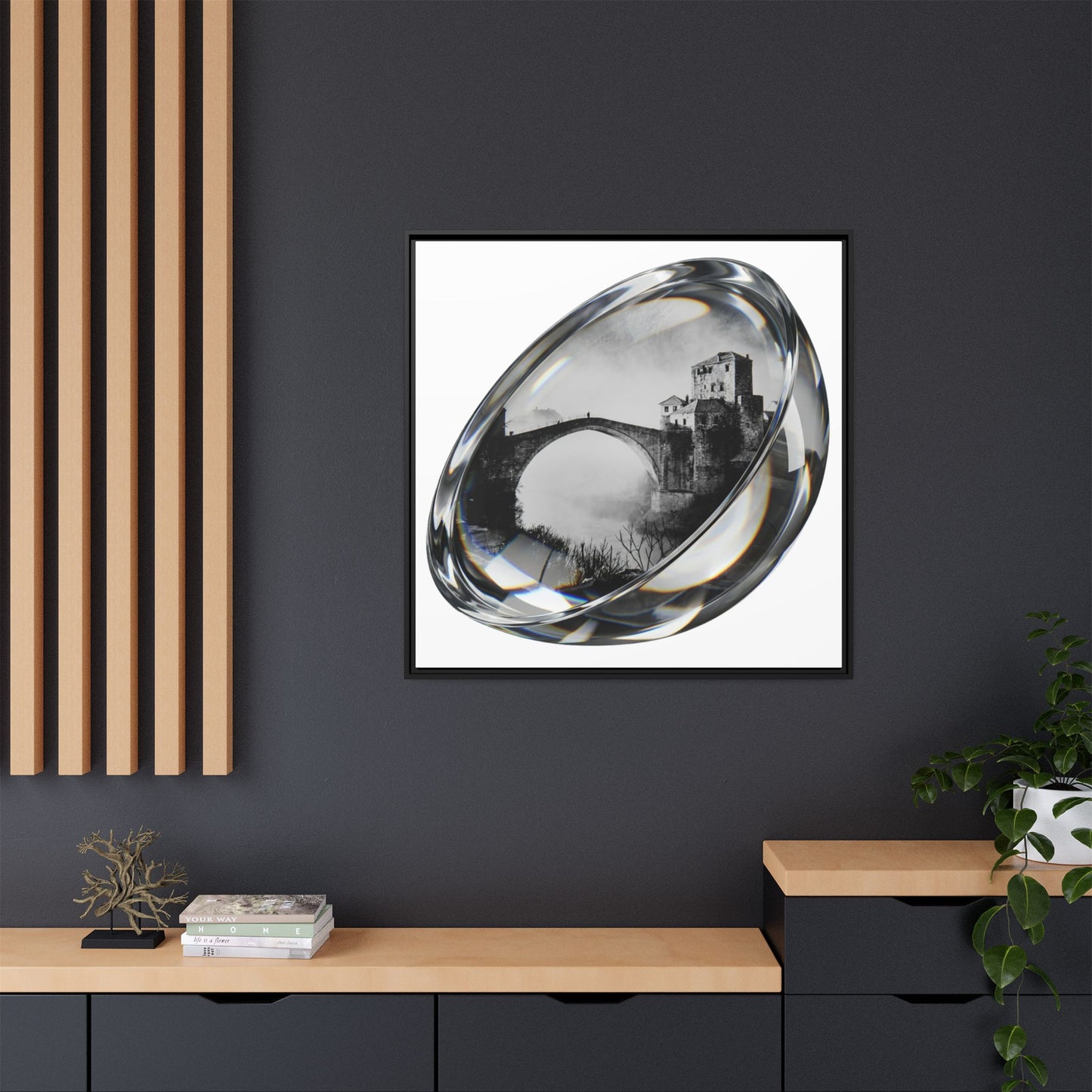 Metropolitan Prism Framed Art