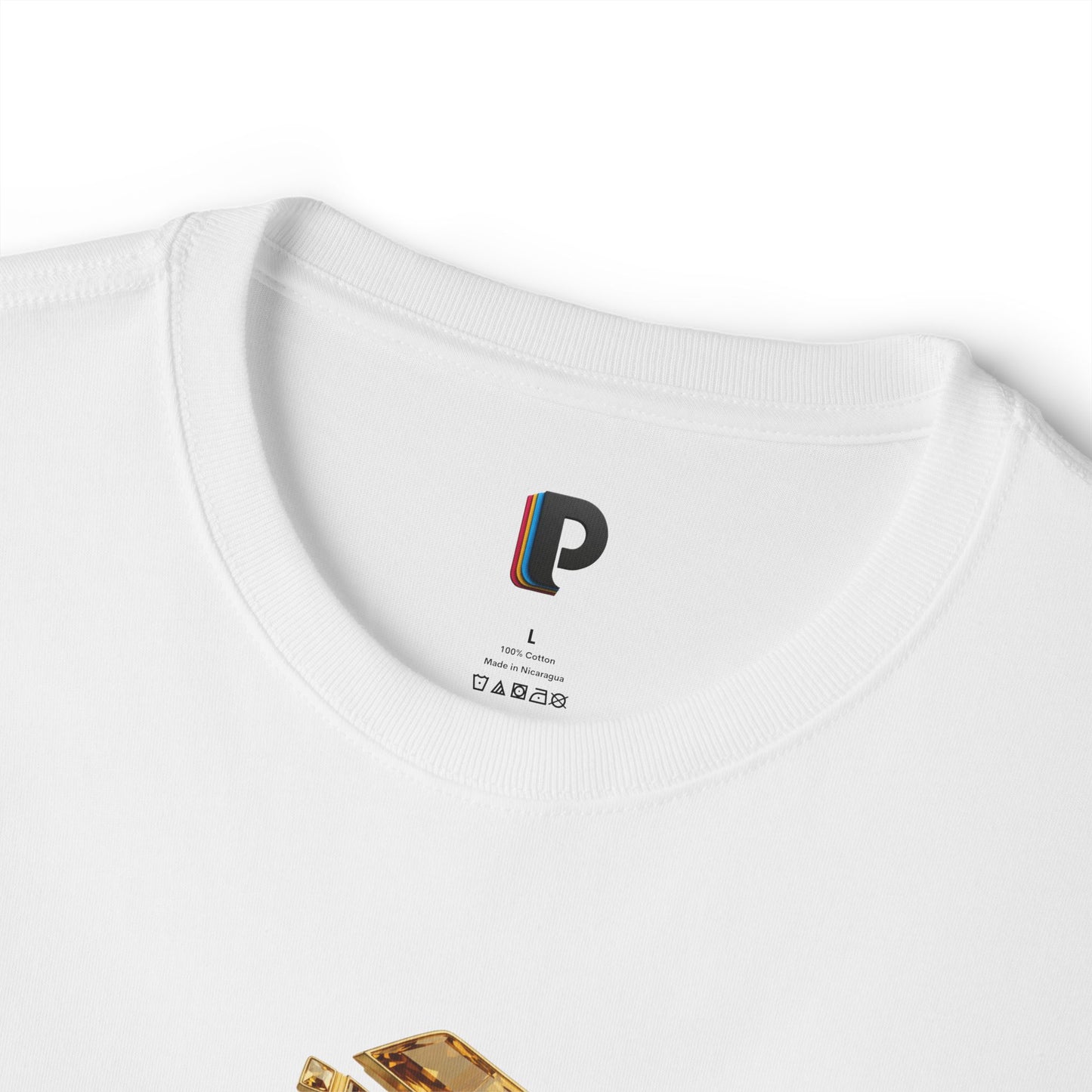 Citrine Gem Interlink Wordmark Men’s Tee