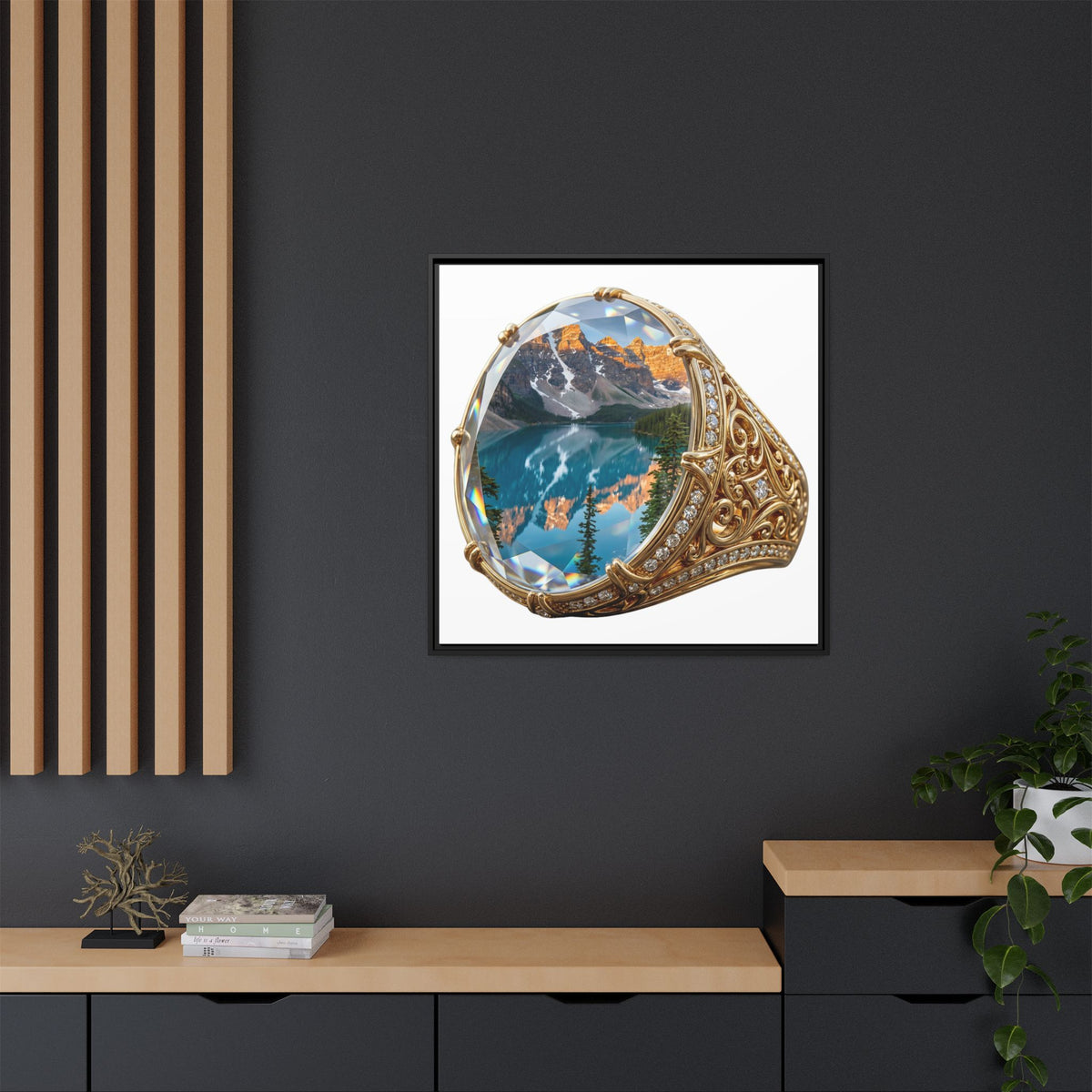 Summit Signet Framed Art