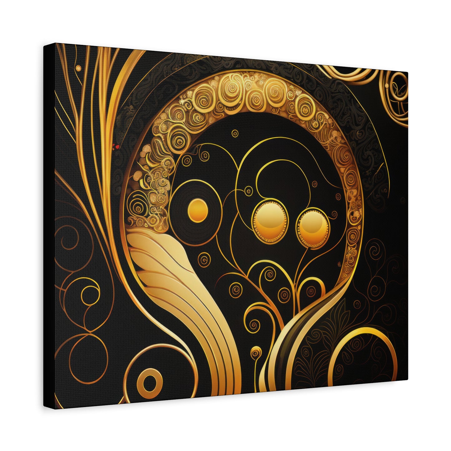 Orbital Embrace Canvas