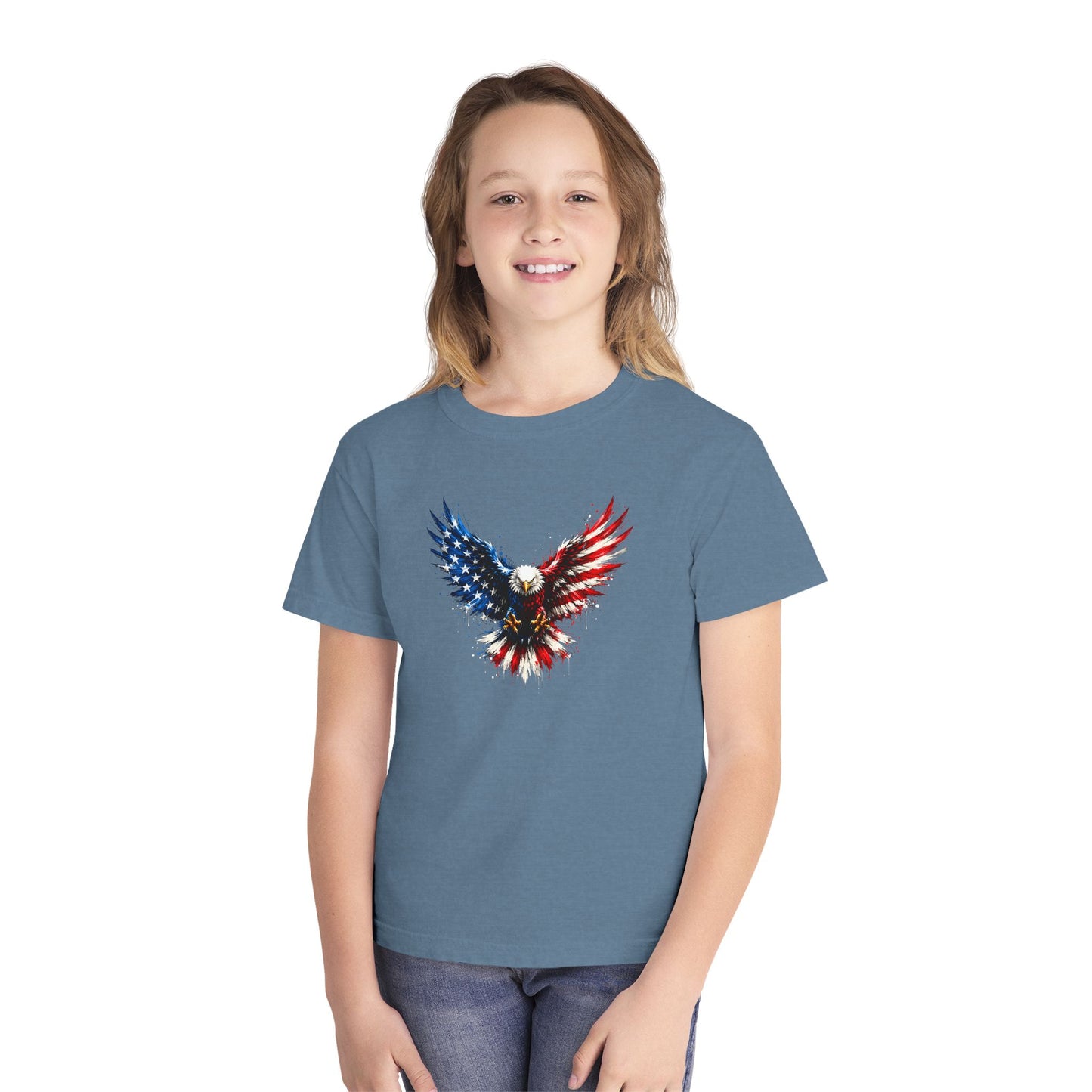 Youth Patriotic Eagle Tee